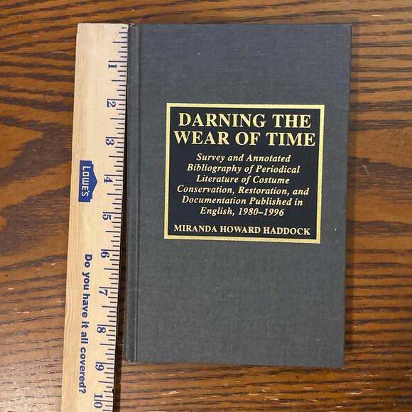 Darning the Wear of Time Miranda Haddock Period Costume Literature Historical - Picture 9 of 9